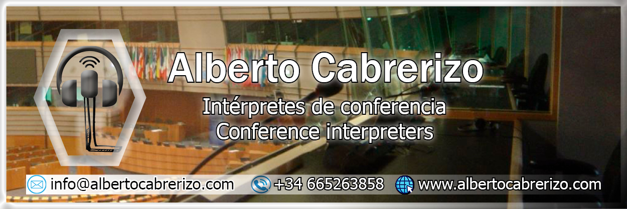 Alberto Cabrerizo - Interpretes de conferencia